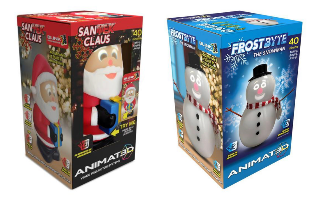 Santek Claus™ & FrostByte™ Classic Meets Comedy