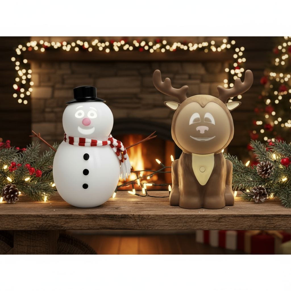 FrostByte™ & Riley the ReinDriod™ The Dynamic Duo of Christmas