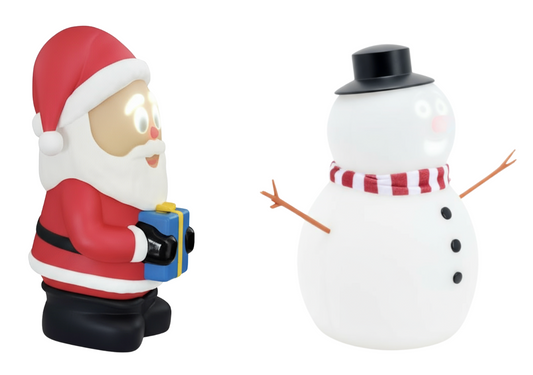 Santek Claus™ & FrostByte™  Classic Meets Comedy